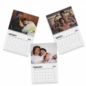Heated Rivalry Wall Calendar 2026, Hollander and Rozanov Wall Calendar 2026, Wall Calendar For Heated Rivalry Fan, Gift Fan, Home Decor, Planning Calendar