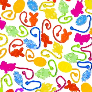Sticky Hands Toys Bulk 50-Pack |   Pinata Fillers, Goodie Bag Stuffers, Birthday Party Favors, Treasure Chest Toys, Classroom Rewards, Carnival Prizes, Student Gifts, Pinata Stuffers