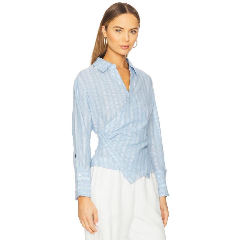 HEARTLOOM Elene Shirt in Sky