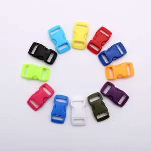 15 Colorful Mini Buckles for Backpacks, Plastic Safety Clips, Adjustable Strap Hooks, Outdoor Travel Bag Fasteners, Wholesale Multi-Color, Accessories for Bags