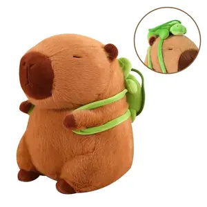 Cute Plush Otter Backpack Decoration, Adorable Stuffed Otter Toy for Boys & Girls, Soft Animal Decor Gift for Valentine's Day, Cuddly Doll Gift