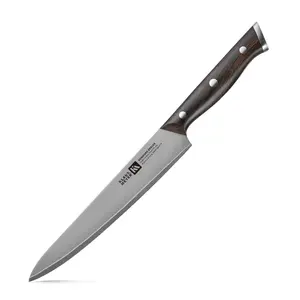 Klaus Meyer Rondure High Carbon Tri-ply Steel 8 inch Carving Knife Blade Knives
