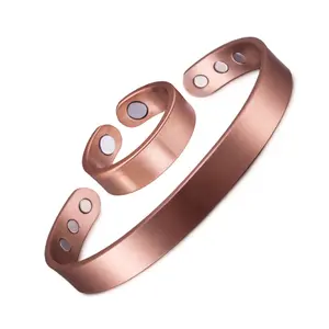 Adjustable Copper Magnetic Therapy Bracelet
