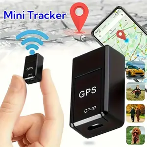 Mini GPS Tracker - Magnetic GPS Real-Time Vehicle Locator, Rechargeable Lithium Polymer Battery, Remote Mobile Phone Operation, Suitable for Vehicle, Truck, Home and Asset Tracking . Device Sim