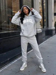Rebellious® Clothing Co. - Women's Rebel Hoodie - Athletic Gray