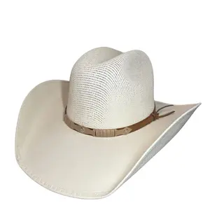 Western Cowboy Hat-Vanilla/Sombrero Estilo Chihuahua