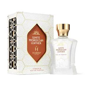 HABIBI NY White Moroccan Leather Eau De Parfum - Best Selling Men's Cologne with Long Lasting Aromatic Citrusy Fragrance