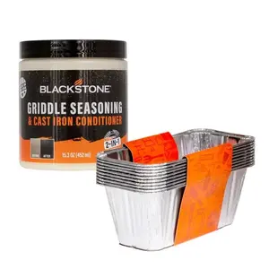 Griddle Seasoning and Grease Cup Liner Bundle Griddle Seasoning and Grease Cup Liner Bundle