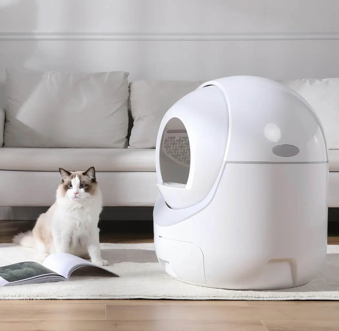 Brand new and original Smart cat litter box Self Cleaning, No Scooping Automatic Litter Box