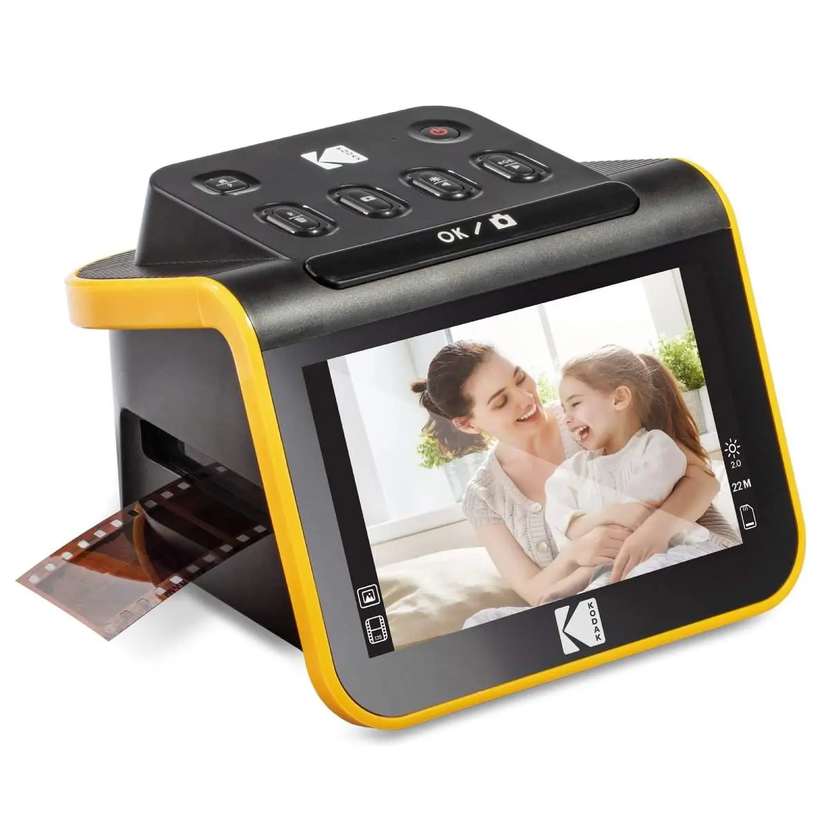 Kodak Slide N SCAN Film and Slide Scanner with 5" LCD Screen, Converts Negatives & Slides to JPEG Kodak Slide N SCAN Film and Slide Scanner with 5" LCD Screen, Converts Negatives & Slides to JPEG