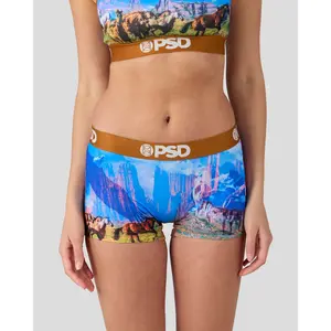 PSD Womens Home On The Range Boy Short Underwear - Comfortable, Breathable, Ultra-light Fabric