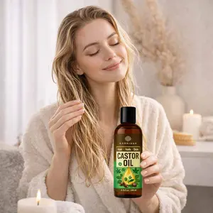 Castor Massage Oil for Body Care & Muscle Relaxation, Moisturizing Body Oil for Massage & Daily Use，Castor Massage Oil for Body Care & Muscle Relaxation, Moisturizing Body Oil for Massage & Daily Use