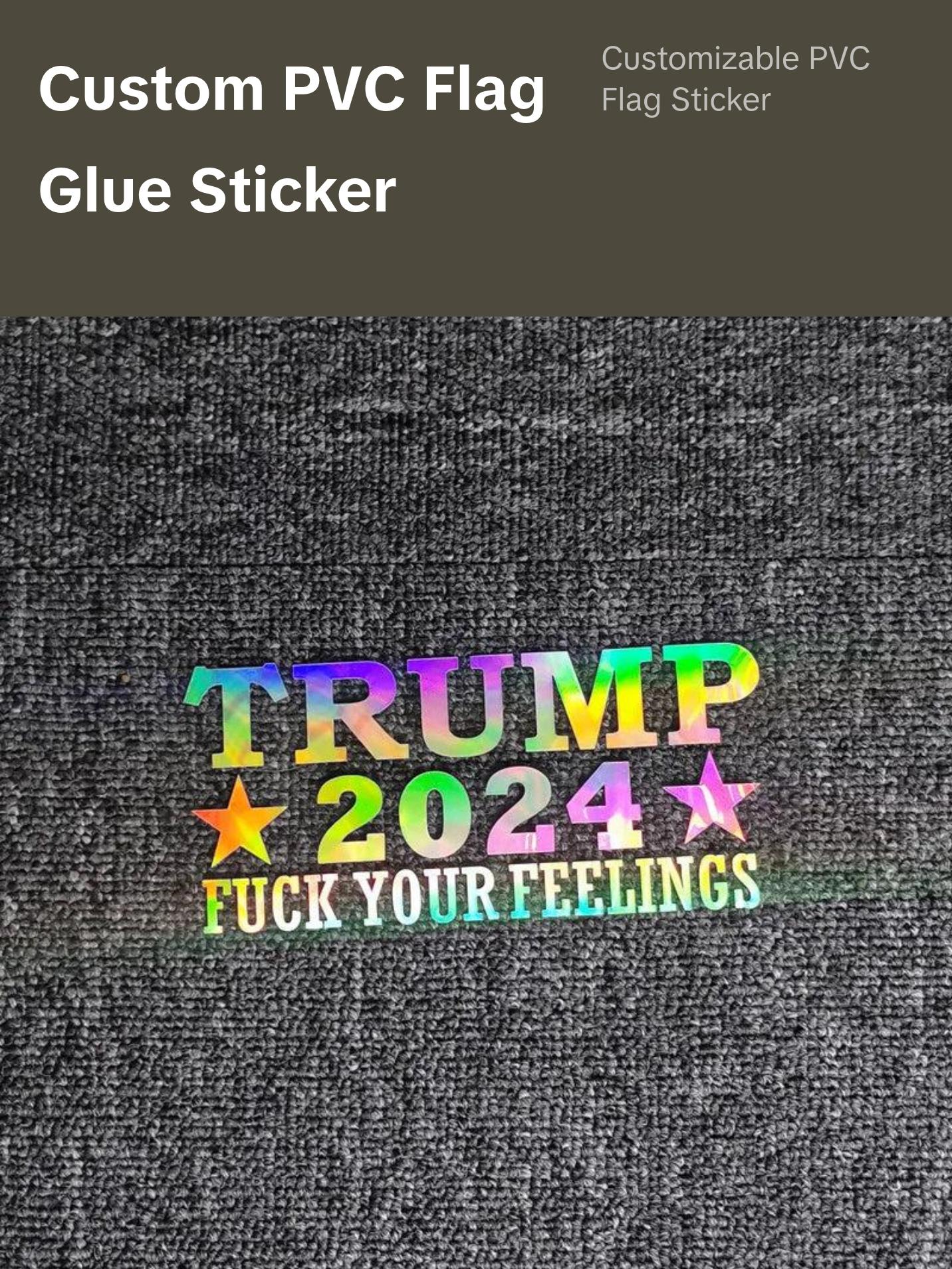 Trump 2024 Reflective Sticker