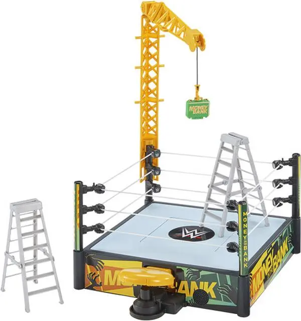WWE Money in the Bank Cash-In Ring Playset  [COLLECTIBLES] Action figurine/statue, Collectible