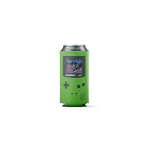 C-16 Game Brew Color Green 16 oz tall can insulator