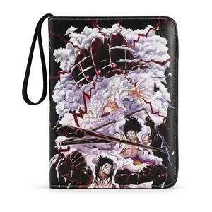 Solar God Nika Five-Rank Card Album 4-Ring 50-Page Large Capacity Collection Book Anime Peripheral Card Storage Book The Best Choice for Fans' Collection