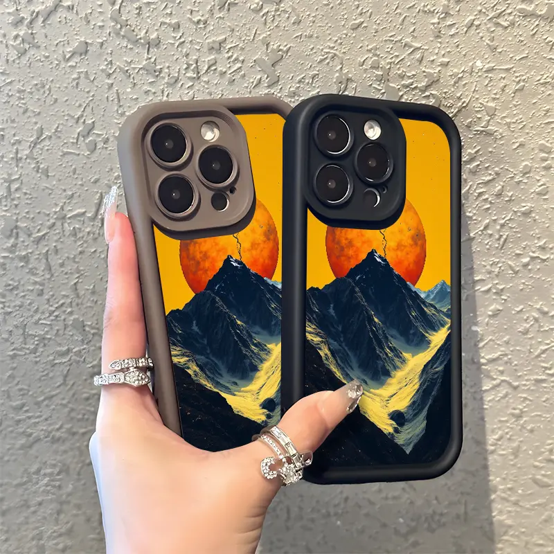 Sunset Summit, Fashion Phone Cases for iPhone 11/12/13/14/15/16/X/XR/XS/XSMAX, Protection, Local, Personalized