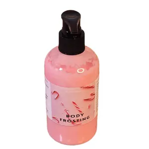 Candy Cane Whipped Shea Butter Moisturizer. Handmade Shea Butter Body Frosting. All Natural Hand and Body Lotion 8 oz daily moisturizer hydrating Moisturizing Blend