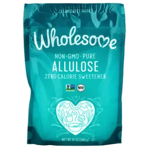 Wholesome Sweeteners Allulose, Zero Calorie Sweetener, 12 oz (340 g) Wholesome Sweeteners Allulose, Zero Calorie Sweetener, 12 oz (340 g)