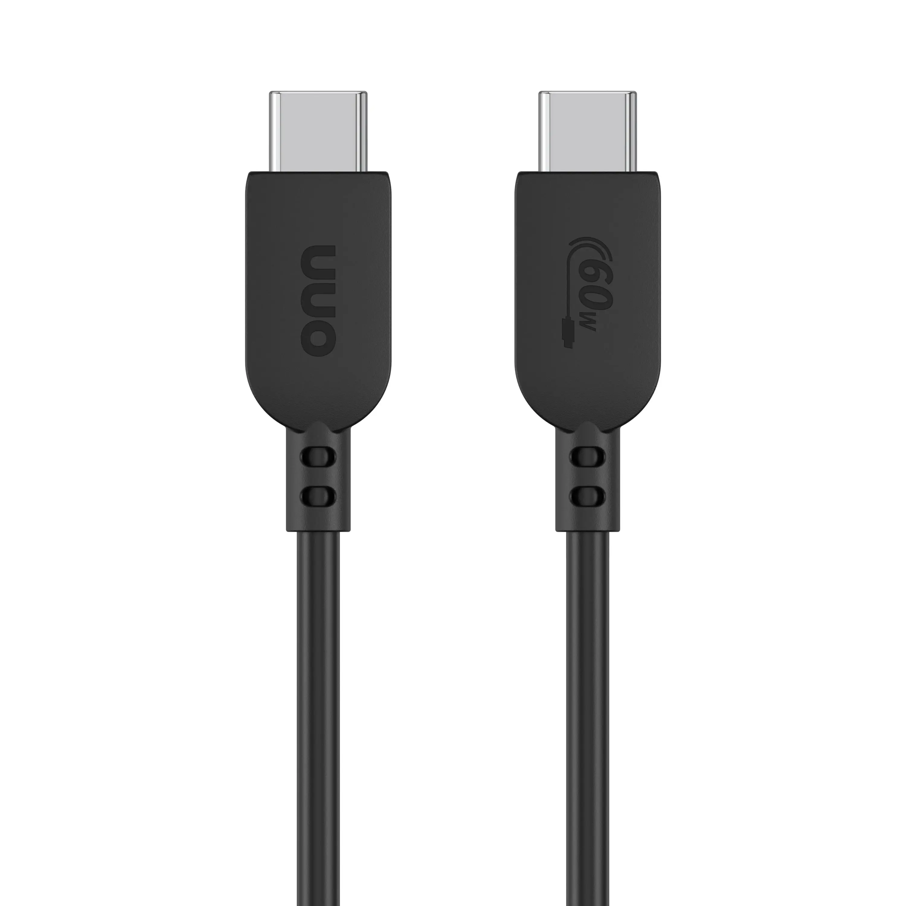 Onn 6Ft USB-C Fast Charging Cable - USB-IF Certified, Black, Compatible with Smartphone, Cellphone, Mobile and Electronic Devices