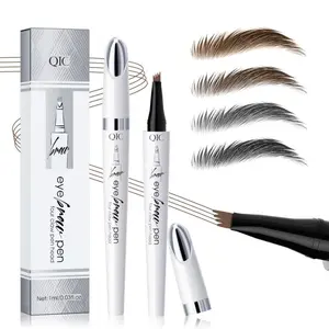 2025Magic Eyebrow Pencil, 4 Tip Microblading Eyebrow Pen, Upgraded 3D Waterproof Eyebrow Pencils for Women, Long Lasting 4 Point Eyebrow Pencil Makeup Cosmetic
