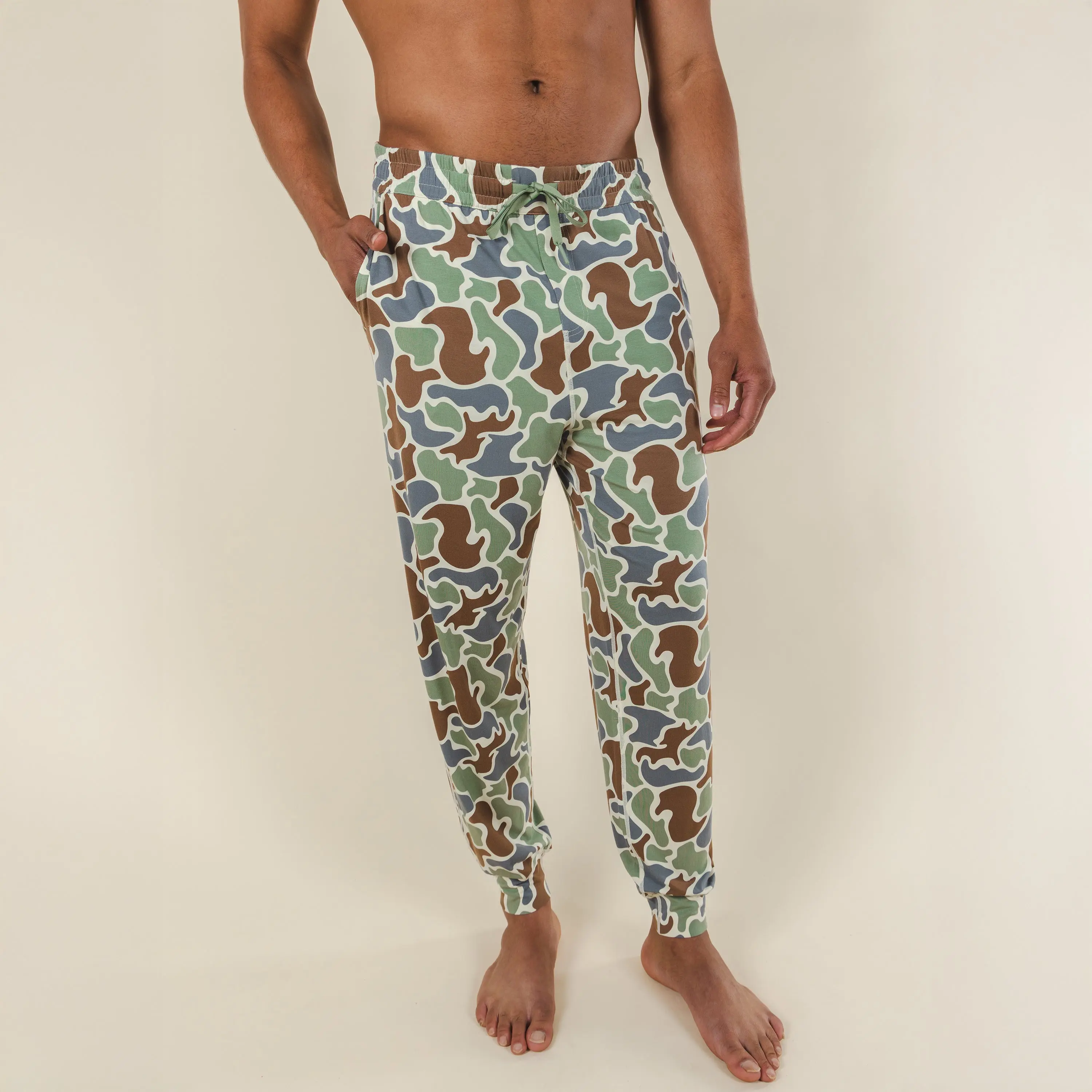 The Blender | Shinesty Grey Duck Camo SleepDeep™ Men’s Pajama Joggers