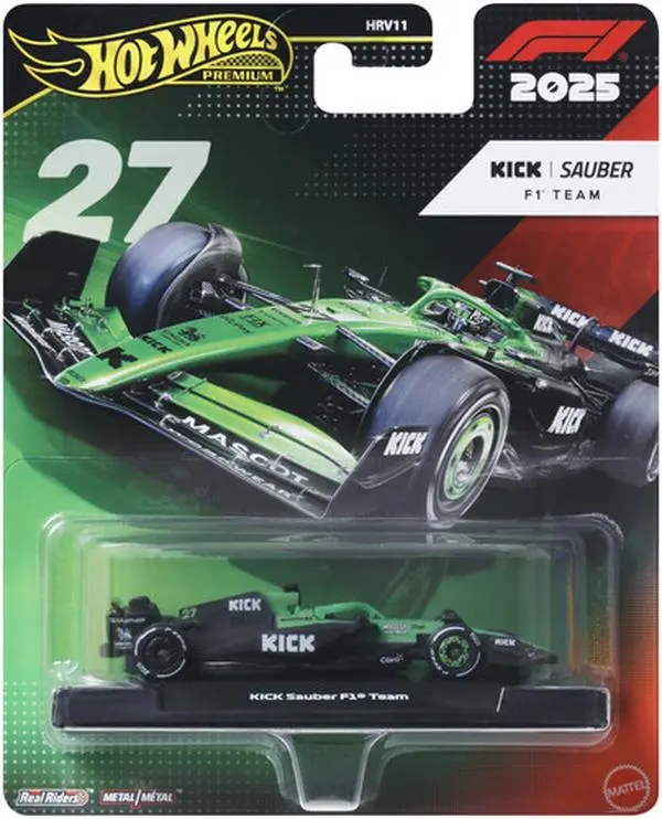 Hot Wheels Premium Race Team Sauber Driver 1  [COLLECTIBLES] Toy Car, Collectible