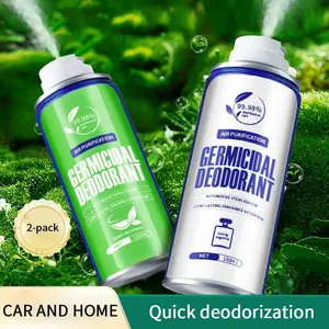 2 bottles of air freshener, quick deodorizer, Fragrance air purifier, car and home dual use, can be used as holiday gifts Car odor removal aromatherapy Fruity Flavor*2 Perfume Scented