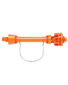 Garvee Heavy Duty Series 4 PTO Shaft for Tractors - 1-3/8" 6 Coupling shaft Both Ends - Adjustable Telescoping Driveline with Slip Gear Lever assembly - Fits Bush Hog, Rotary Tiller, Finish Mower - Length: 43-57 Inches