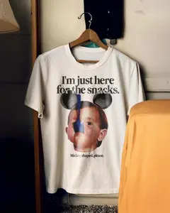 Comfort Colors & Gildan I'm Just Here For The Snacks Tshirt Fast Past Funny Graphic Tee Unisex Shirt Micky ATT30