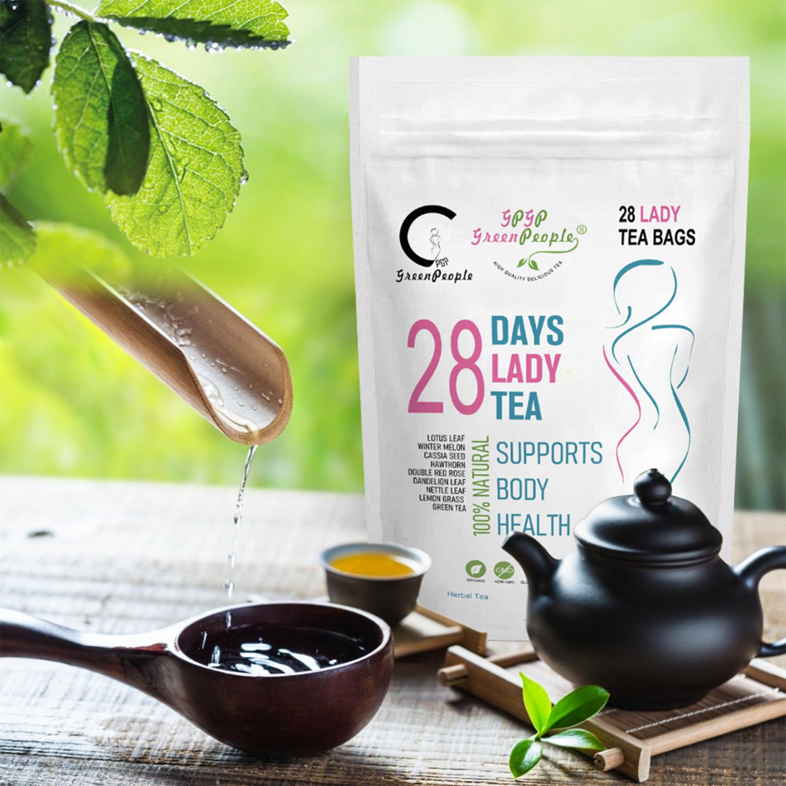 *(2 Pack) 28 Days Lady Herbal Tea - Be like Lighting, Supports Body Health, Non GMO, Vegan, All Natural Teas, Reduce Bloating, Herbal Tea Supplement *(2 Pack) 28 Days Lady Herbal Tea - Be like Lighting, Supports Body Health, Non GMO, Vegan, All Natural Teas, Reduce Bloating, Herbal Tea Supplement