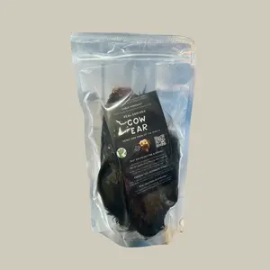 Cow Ear Dog Chew – Single Ingredient, Air-Dried, Long-Lasting, Made in San Diego, healthy dog treats