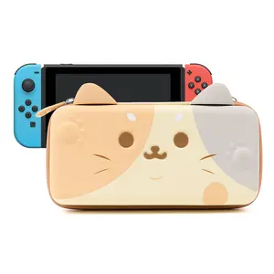GeekShare Calico Cat Carrying Case for Switch&OLED Accessories Console