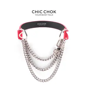 CHICCHOK [Breathless] Pulling Fashion and Fun Choker Christmas Limited Edition Trendy Fashionable Accessories Streetwear Statement Jewelry