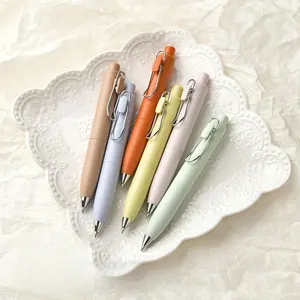 Portable Pocket Pen, 8/19pcs 0.5mm Press Type Gel Pen, Writing Pen for Home, Office, School, Travel, Student, Teacher, Office Stationery Supplies