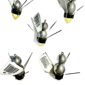 Breakaway Tackle Super Sinker 1.5 - 7 oz surf weights. Holds in even rough conditions.