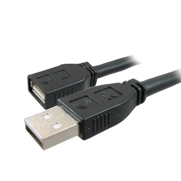 Comprehensive USB2-AMF-25PROAP 25 ft. Pro AV-IT Active Plenum USB A Male to A Female Cable, Audio & Video Accessory for Phones & Electronics