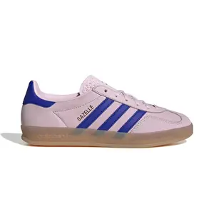 Women's Adidas Gazelle Indoor CLPINK/LUCBLU/GUM3 (JI1371)
