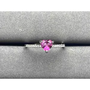 A493 Garnet Ring Natural Stone