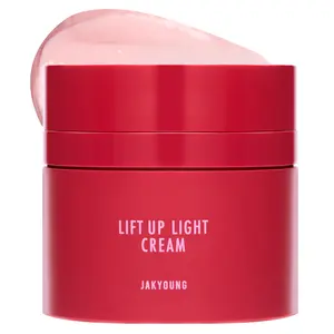 JAKYOUNG Lift Up Light Cream — K-Beauty Firming & Hydrating Face Cream with Centella, Hyaluronic Acid & Plant Extracts 1.76 oz (50g)