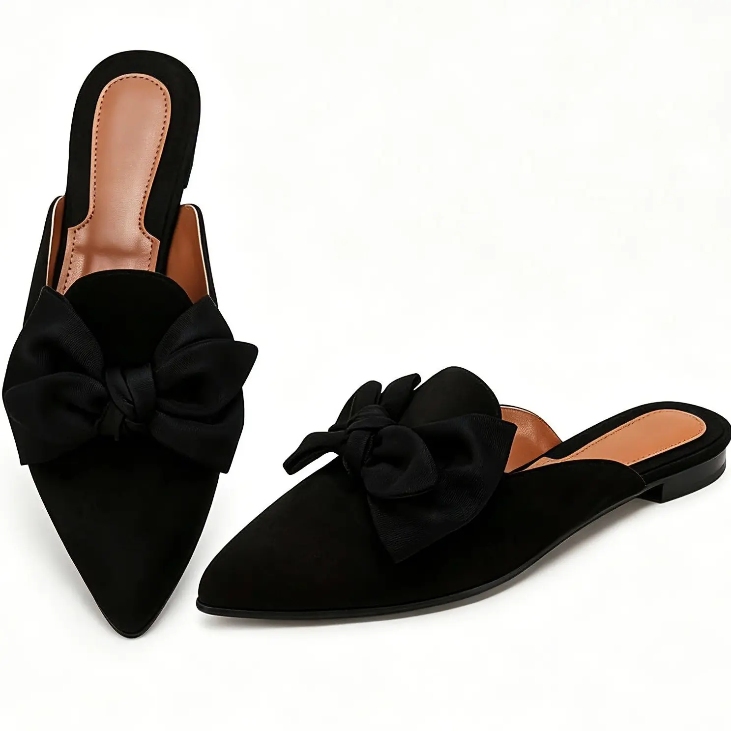 Coutgo Mules for Women Slip On Comfortable Pointed Toe Womens Loafers Women's Flats for Women's Mules & Clogs Slippers Sandals Footwear Coutgo Mules for Women Slip On Comfortable Pointed Toe Womens Loafers Women's Flats for Women's Mules & Clogs Slippers Sandals Footwear