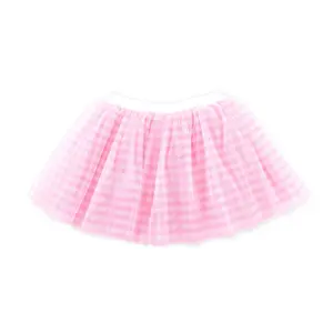Pink Gingham Tutu Skirt
