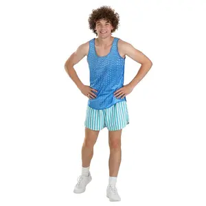 Adult Blue Richard Simmons Costume