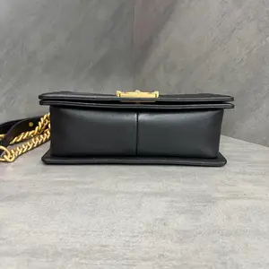 Pre-owned CHANEL leboy medium microchip