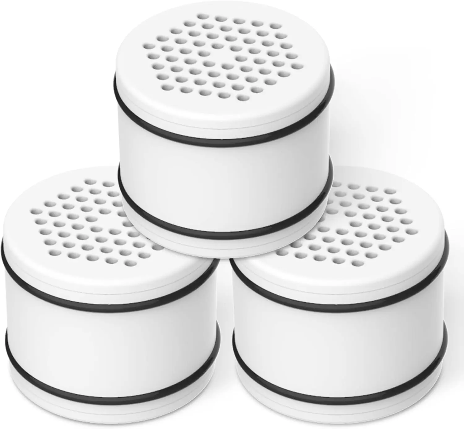 3-Pack Culligan Shower Filter Replacements (Fits WHR-140, WSH-C125, ISH-100, HSH-C135) - Home Use, Advanced KDF Filtration Material, Reduced Contaminants, 10,000 Gal Capacity, Extended Lifespan, Manufacturer Warranty, Improved Water Quality