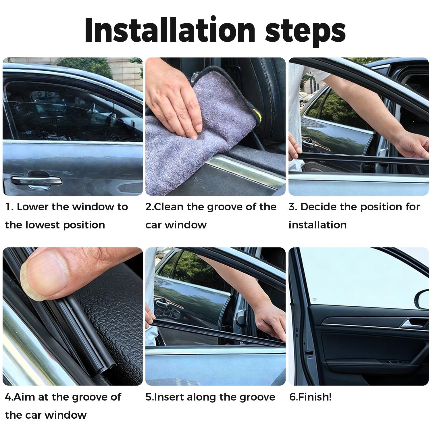 2PC 40cm Car Side Window Wiper Strips Durable Elastic Rubber Squeegees Universal Fit for Most Vehicles Rain Dust Scraper Fog Frost Remover Crystal Clear Vision Multi Functional Protection Easy Installation No Tools Required 2PC 40cm Car Side Window Wiper Strips Durable Elastic Rubber Squeegees Universal Fit for Most Vehicles Rain Dust Scraper Fog Frost Remover Crystal Clear Vision Multi Functional Protection Easy Installation No Tools Required