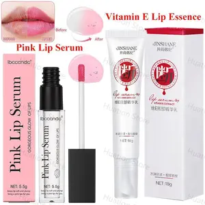 Natural Pink Lip Serum: Remove Dark Spots, Repair Lines & Moisturize for a Fresh Pout