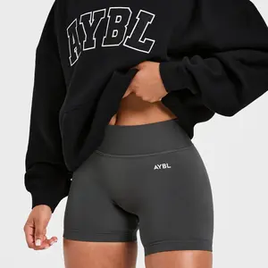 AYBL Adapt Seamless Shorts 4.5" - Light Soft Fabric with Engineered Scrunch Knit & Enhanced Glute Contouring for Ultimate Fit