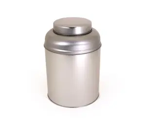 2 lb Tea Storage Cylinder Tin