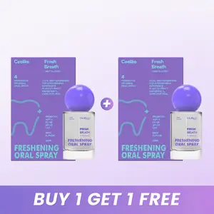 Probiotic Oral Spray, 20ml Fresh Breath Spray, Sugar-Free Portable Oral Care Spray, Long-Lasting Freshness, Mint Flavor Mouth Freshener for Daily Use, Travel, Dating & Work